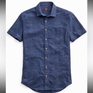 UNTUCKit Navy Casual Button Down Shirt